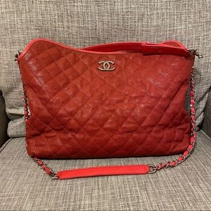 Chanel Caviar Quilted French Riviera Hobo
